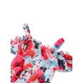 thumbnail image 3 of Xingqing 8 Colors Summer Princess Kids Girls Dress Flowers Printed Short Sleeve Off Shoulder Ruffles A-Line Chiffon Dress, 3 of 6