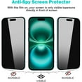 3Pack for 16 Screen Protector with Camera Lens Protector Full Coverage ...