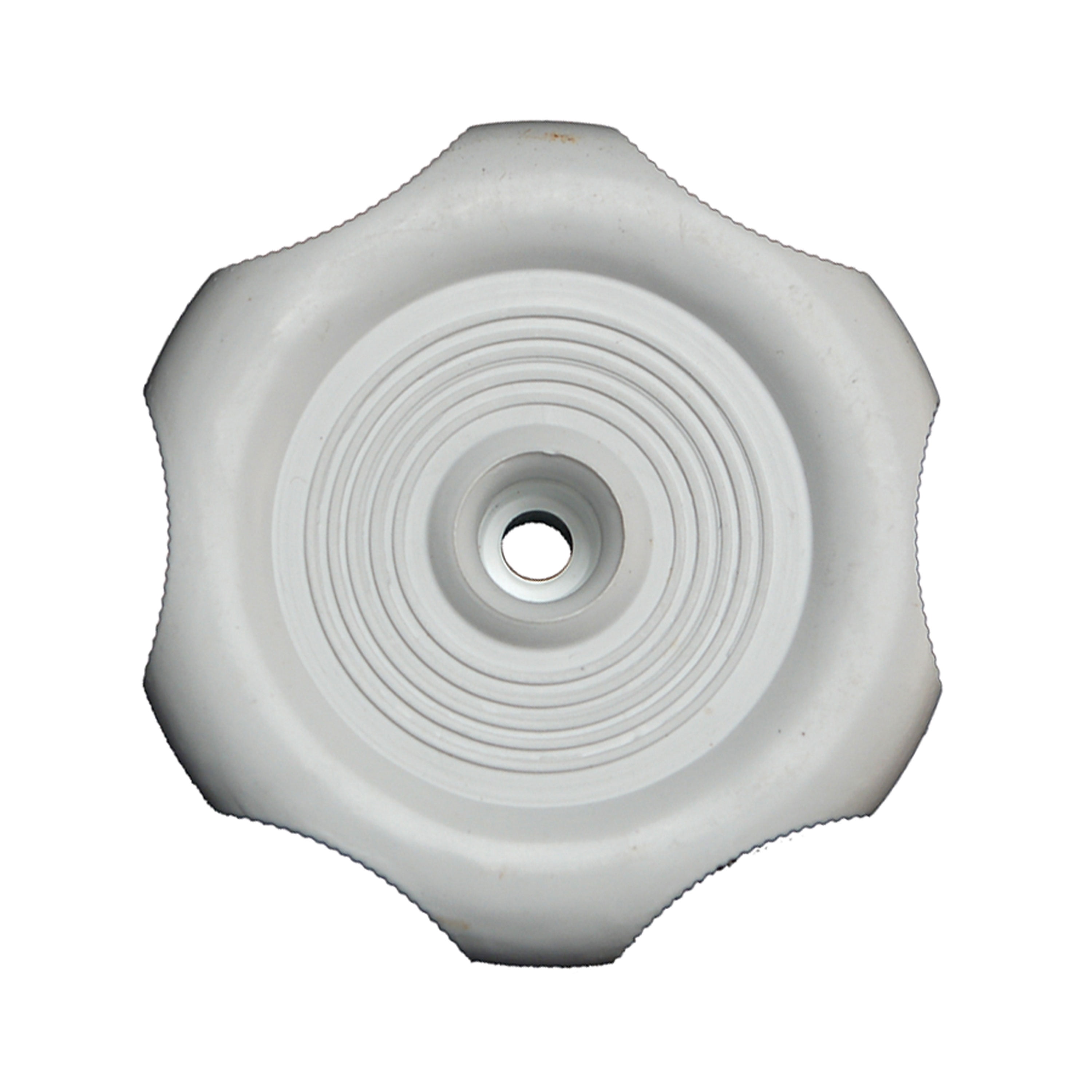 RV Designer H715 Window Knob White, 1/2" Shaft