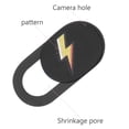 thumbnail image 3 of WASHWEPE 3Pcs Laptop Tablet and Phone Webcam Privacy Covers Easy to Use Black Protective Stickers, 3 of 7