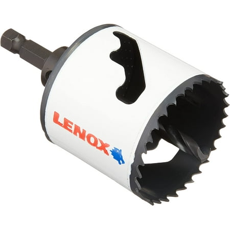 

Lenox Tools Hole Saw Bi-Metal Speed Slot Arbored 2-1/8-Inch (1772951)
