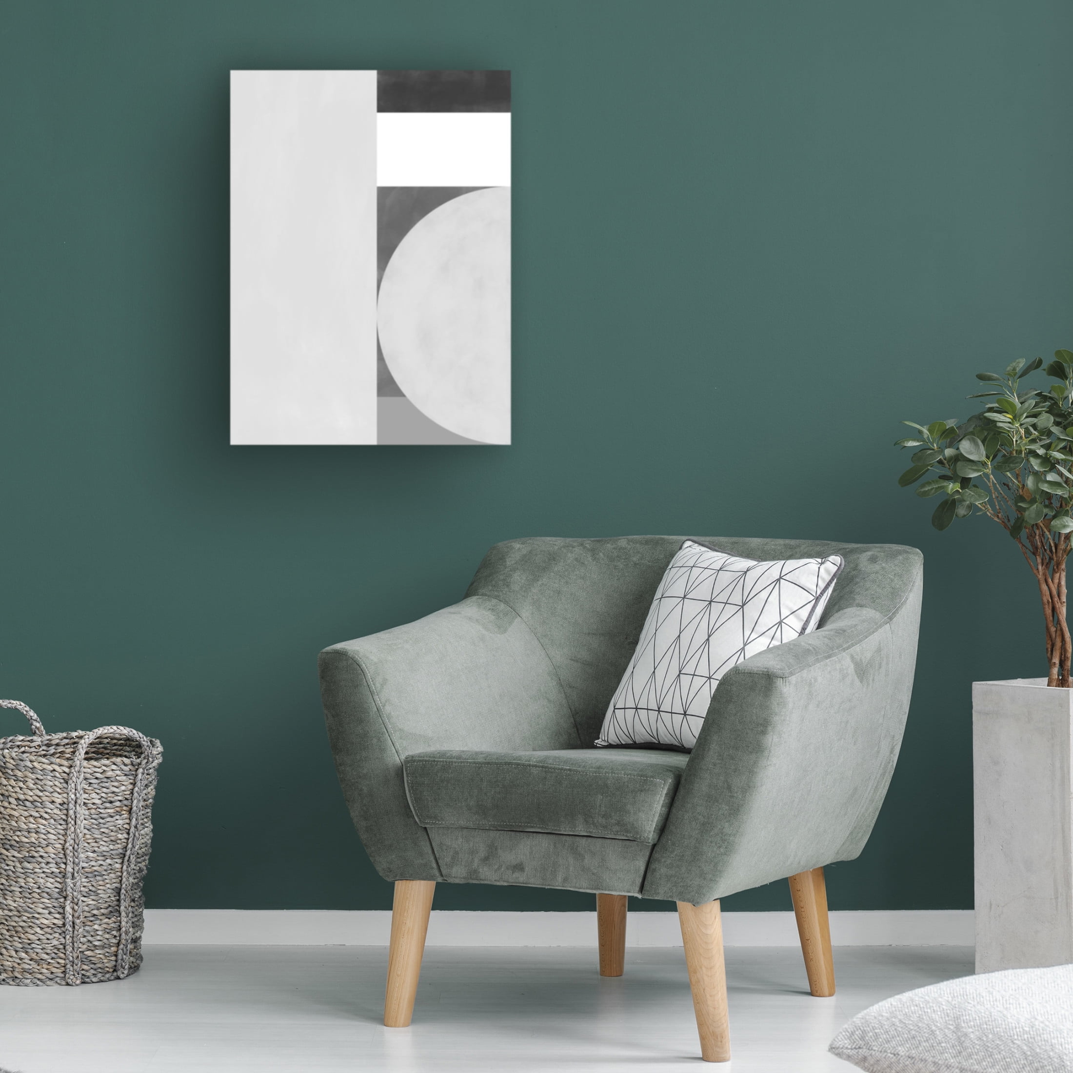 Trademark Fine Art Elena Ristova  blackawhite45 Canvas Wall Art