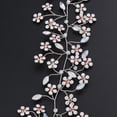 thumbnail image 4 of Diadema nupcial de cristal de diamante artificial Sunnimix 36 x 6 cm, 4 of 8