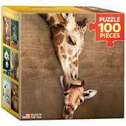 Eurographics giraffe Mini Puzzle (100-Piece)