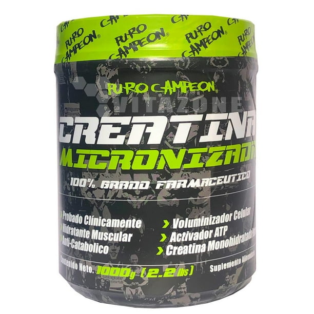 l carnitina 1500 puro campeon Creatina Micronizada 1 kg sin sabor 200 serv. Campeón Puro Campeón PUROCREATINA Size:1.4 oz Monster Energy Zero Sugar first-sale