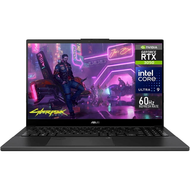 Laptop Gamer ASUS Vivobook Pro 15 NVIDIA GeForce RTX 3050 Intel Core Ultra 9 185H 24GB RAM 2TB SSD OLED 15.6 Windows 11 Home Teclado en Ingles negro