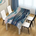 thumbnail image 3 of Yayeee Tablecloths for Rectangular Tables 54 x 54 inch Party Table Cover, Rolling Waves, 3 of 6