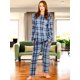 thumbnail image 4 of Pijama Afelpada Mujer Polar Pantalón Sudadera Unitalla, 4 of 5