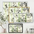 thumbnail image 4 of Designart 'The Forest of Bamboo Branches II' Lake House Framed Canvas Wall Art Print, 4 of 5