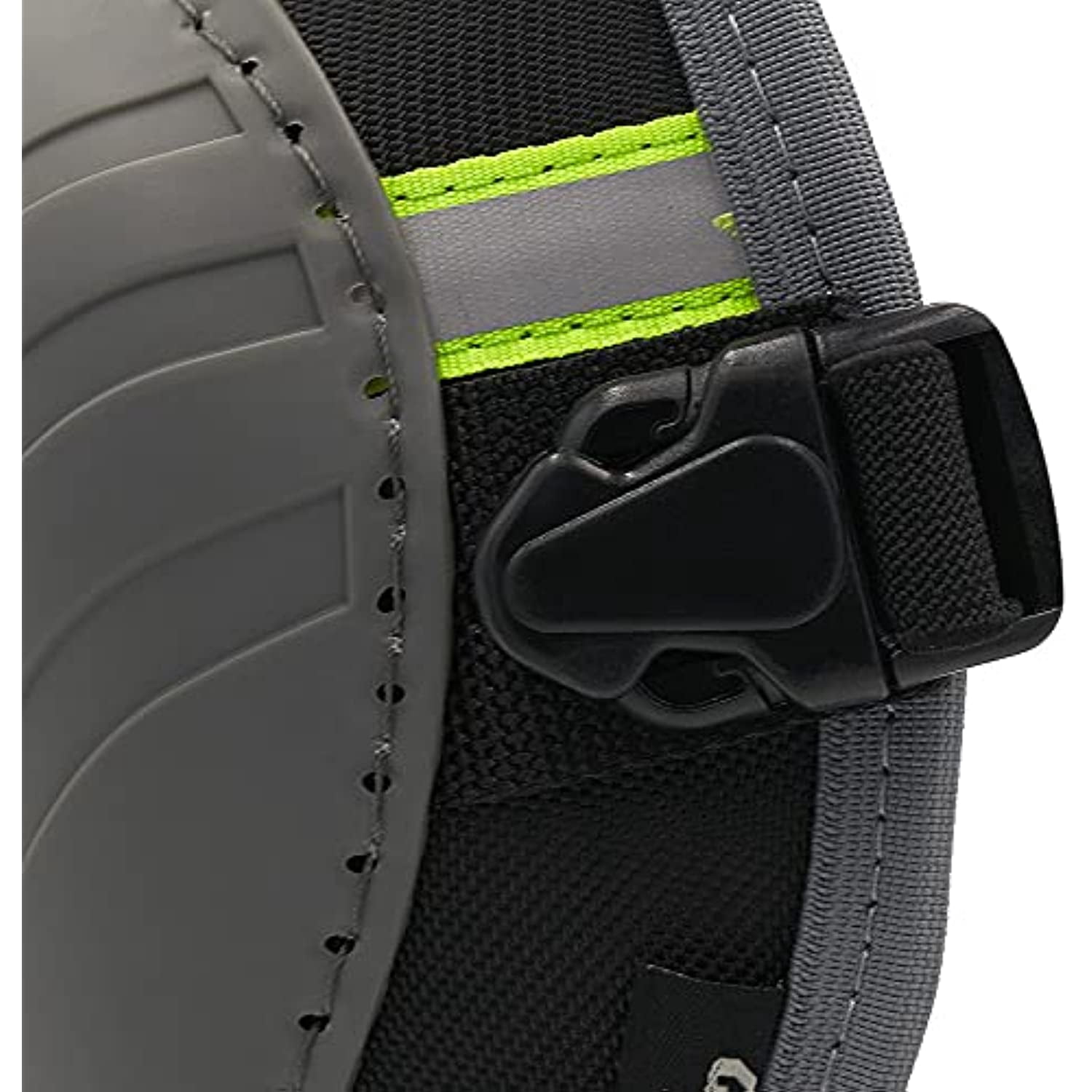 Bucket Boss FX2 Black/Gray KneeKeeperHV Molded Soft Non-Marring Knee Pad