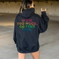 thumbnail image 2 of NMMUED Womens Hoodies, Womens Hoodies Pullover, Y2k Hoodie, Hoodies for Women, Oversized Hoodies for Women, White L, 2 of 5
