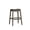 Gray, variant on Saddle Stool with Subtly Contoured Seat and High - Density Foam / Comfortable for Lingering