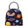 thumbnail image 1 of Balery Space Planet Bolsa de Almuerzo para Mujeres, Caja de Almuerzo, Bolsa de Almuerzo Pequeña Impermeable, Tote de Almuerzo Reutilizable con Gran Capacidad, 1 of 6