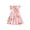 1618Pink3222, variant on Rggeeun Toddler Girl's Lace Dress Summer Dresses Short Sleeve Tiered Swing Midi Casual Versatile O-Neck Sundress