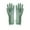 Green, variant on Djunllk Waterproof Cleaning Gloves - Reusable Non-Slip with Elastic Band, Flexible Hangable Kitchen Gloves Dishwashing Gloves for Kitchen & Bathroom Cleaning