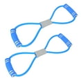 thumbnail image 2 of 2Pcs 8-Shaped Pull Rope Chest Expander Elasticity Belt Stretching Strap Yoga Fitness Equipmentblue, 2 of 9