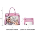 thumbnail image 5 of MKP Top Handle Tote Handbags Work Shoulder Bags with Matching Wristlet Wallet for Women, 5 of 9