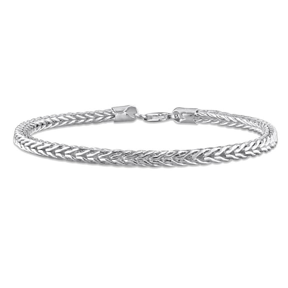 Everly Unisex Sterling Silver Anklet