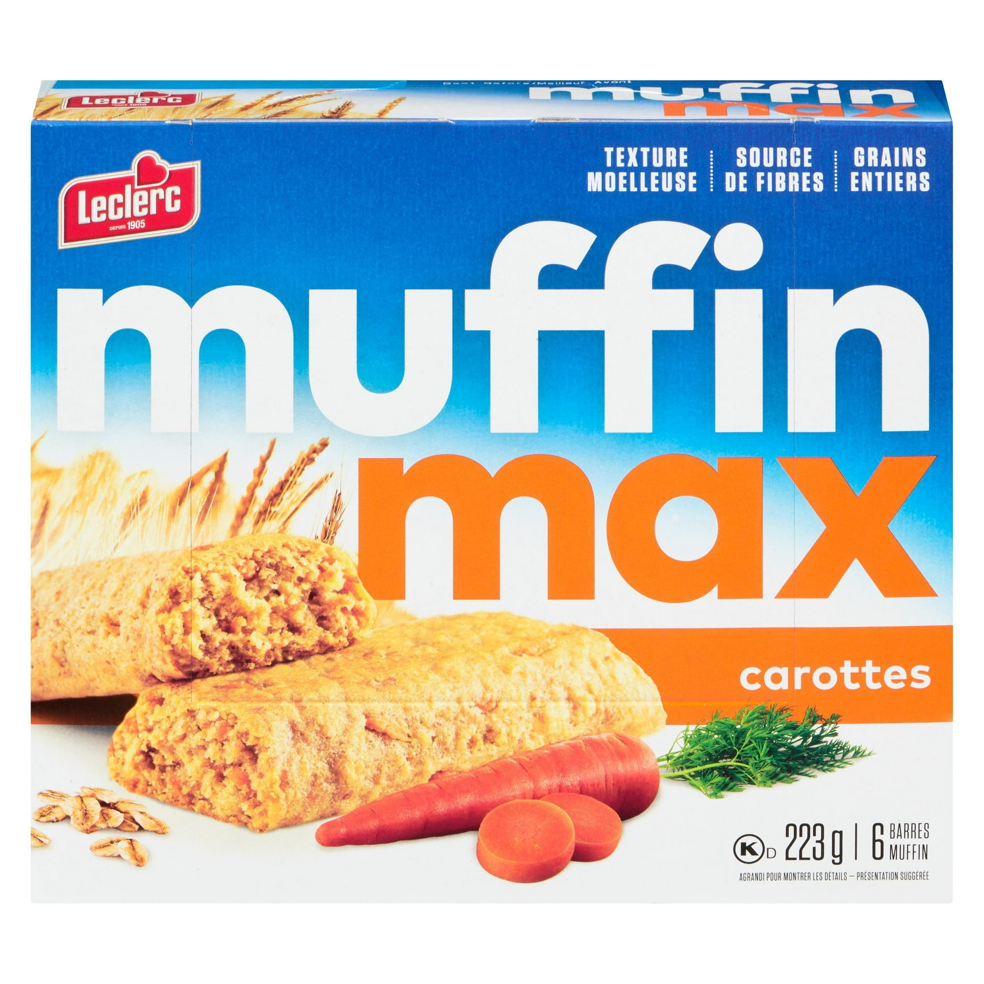 Muffin Max Barres Muffin Carottes