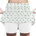 thumbnail image 2 of Bxsruta Zhongda Girls Skorts High Waist Loose Fit A Line Fake Two Piece Sports Skirt for Casual Daily Wear, 2 of 7