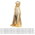 thumbnail image 4 of Disfraz de Halloween Unisex Cosplay Capa larga con capucha Capa de mago Rendimiento Bata de fiesta de disfraces sidaley JJ25604-07, 4 of 4