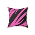 thumbnail image 2 of Pink Leopard pillo, Faux Suede Square Pillow, Leopord kids pillows, 2 of 2