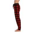 thumbnail image 2 of #followme Buffalo Plaid Flannel Pajama Joggers for Womens (Buffalo Plaid, 3X), 2 of 3