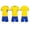 Yellow, variant on Boys Soccer Jersey Kids National Team Football Training Shirt Set Gifts Youth and Girls Soccer Uniforms and Shorts Size 120-160 Yellow