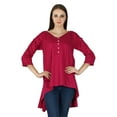 thumbnail image 1 of Phagun Rayon Kurti Designer Bollywood Kurta Indian Women Casual Top Tunic Dress, 1 of 6