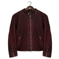 thumbnail image 3 of Pure Leather Moto Racer Lambskin Motorcycle Jacket for Men, 3 of 7