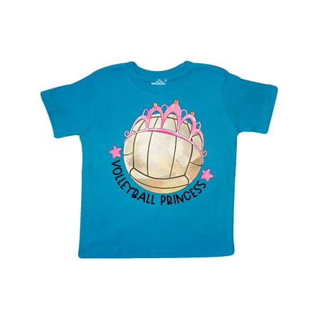 

Inktastic Volleyball Princess- Tiara Gift Toddler Toddler Girl T-Shirt
