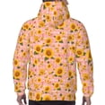 thumbnail image 3 of Bingfone Plaid Sunflower Men's Drawstring Hoodie Long Sleeve Pocket Sweatshirts-XX-Large, 3 of 6