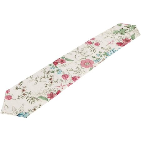 

Tangkunup Vintage Country Garden Floral Flowers Table Runner Runners Cloth