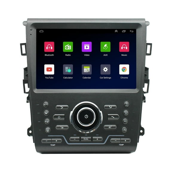 KESSOCCO 1 Set Car Stereo Radio 9" for Fusion Mondeo 2013-2018