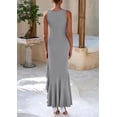 thumbnail image 5 of PRETTYGARDEN Wedding Guest Dresses for Women Summer Formal Gala Maxi Dress Ruffle Mermaid Cocktail Long Dresses, 5 of 8