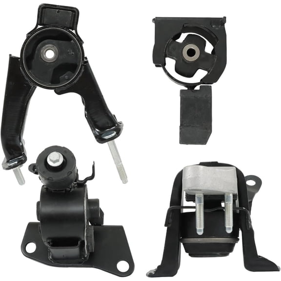LABLT 4PC Motor Mount Set Replacement for 2003-2008 Corolla 1.8L
