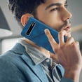 thumbnail image 6 of S10 Phone Case Wallet,for Galaxy S10 Case,[Card Holder Slots][Wrist Strap][Stand Function] TPU Interior Protective PU Leather Phone 2023 Flip Cases Cover for Samsung Galaxy S10 6.1 Inch (Blue), 6 of 14