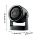 thumbnail image 2 of Fiudx Ventilador de Escritorio, Versátil, con Luz Nocturna y Circulación de Aire, Mini Ventilador Eléctrico Ajustable de 3 Velocidades, Portátil, con Carga Usb, Ideal para Viajes, Oficina En Casa, Co, 2 of 6