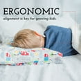 Toddler Pillow by Little Sleepy Head, 13 x 18, Hypoallergenic &