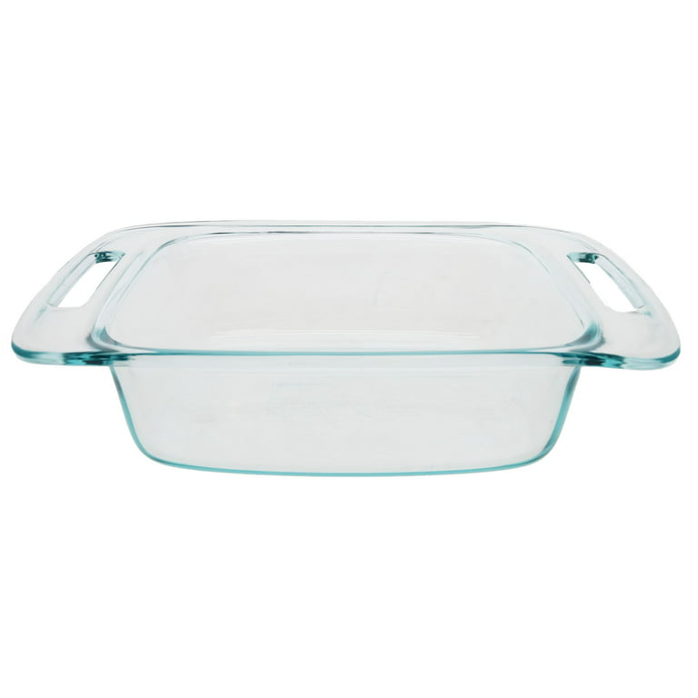 Pyrex Easy Grab Glass Square Baking Dish with Lid & Reviews