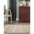 thumbnail image 4 of Unique Loom Portland Collection Area Rug - Astoria (2' 7" x 13' 1" Runner Beige/Ivory), 4 of 9