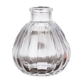thumbnail image 2 of Glass Bud Vase, Small Clear Decorative Flower Vase, Transparent Tabletop Accent, Minimalist Vessel for Home, Living Room, Bedroom, Office & Floral Arrangement Decor, 2 of 6