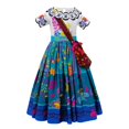 thumbnail image 1 of Encanto Cosplay disfraz Encanto niña Madrigal vestido Halloween carnaval fiesta princesa niñas disfraz Navidad Cosplay ropa 9T Gao Jinjia LED, 1 of 2