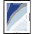 thumbnail image 5 of Art.com Retro Abstract IV Blue Art Print by Danhui Nai, Black Frame Wall Art, 23" x 29", 5 of 5