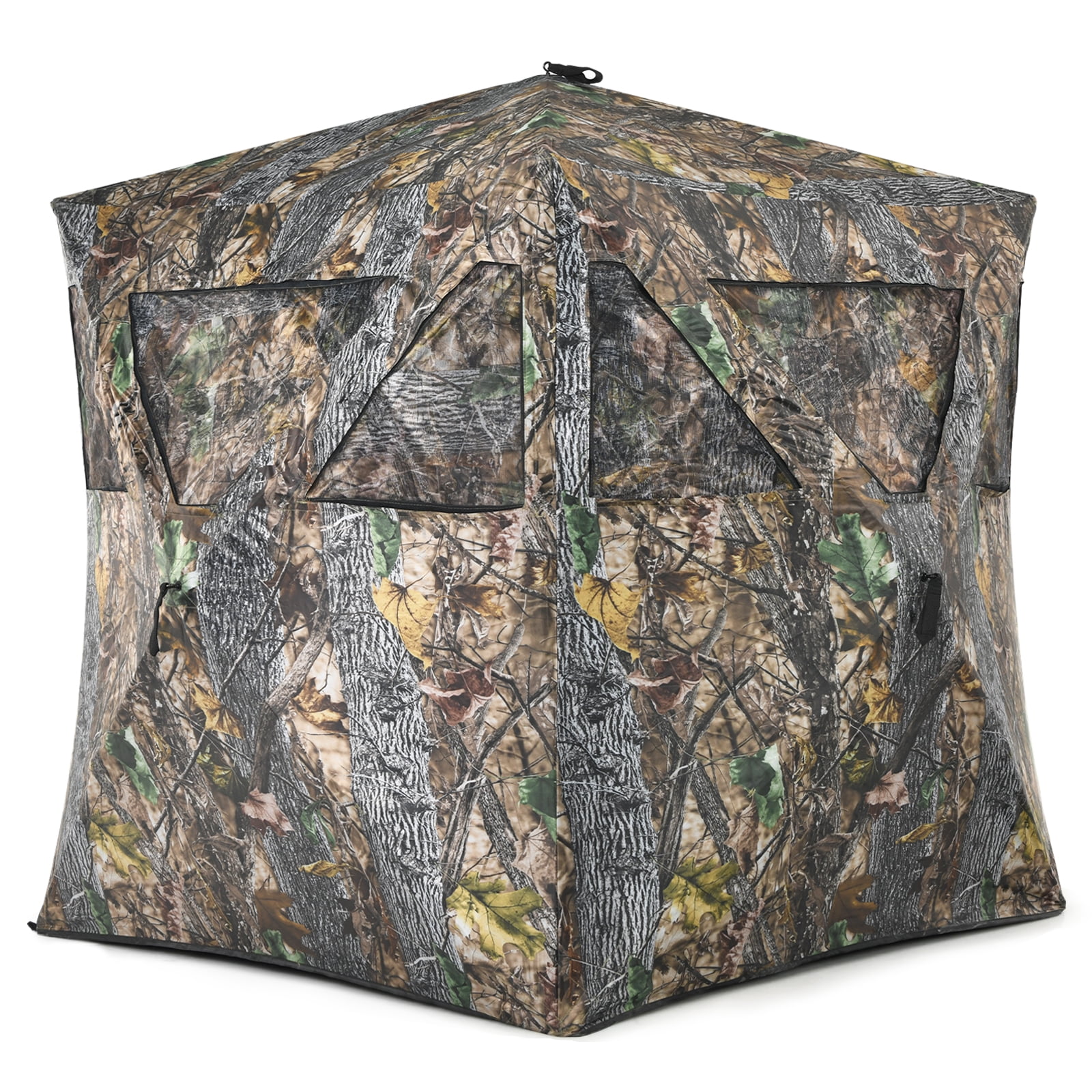 Patiojoy Pop-up Hunting Ground Blind Portable  Camo Hunting Tent Suitable for 3 People
