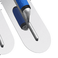 thumbnail image 3 of 3PCS Stainless Steel Pool Trowel Set (16inch/14inch/12inch) Flat, 3 of 5