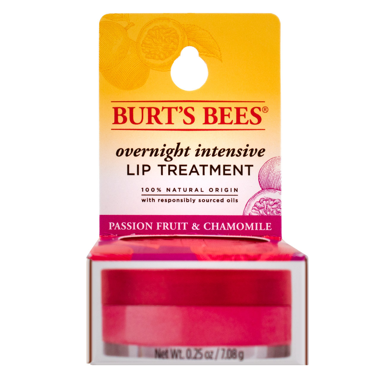 Burt's Bees Overnight Intensive Lip Treatment, Passion Fruit
