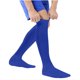 thumbnail image 3 of Calcetines de moda para hombre, de color liso, absorbentes del sudor, antideslizantes, con parte inferior de toalla por encima de la rodilla, de tubo alto, deportivos, de fútbol, de algodón para mujer, 3 of 3