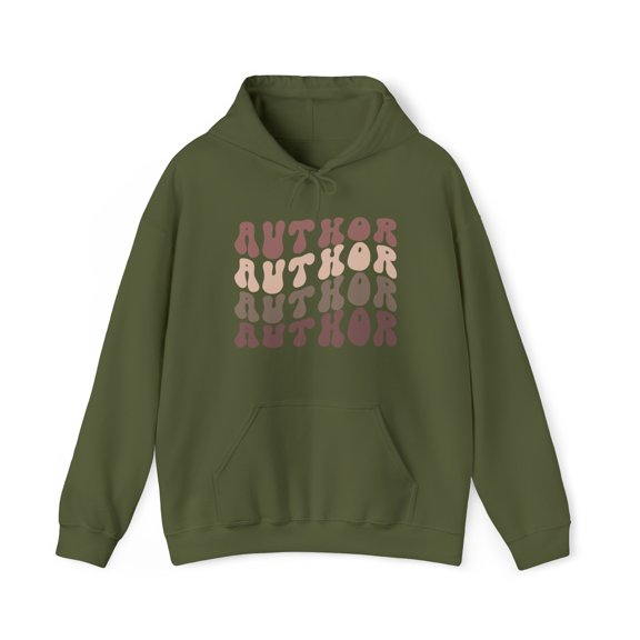 Author Writer New Book Hoodie, Gifts, Hooded Sweatshirt