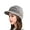 Grey, variant on Holzlrgus Women's Visor Beanie Trendy Warm Hat Winter Wool Lined Elastic Knitted Hat